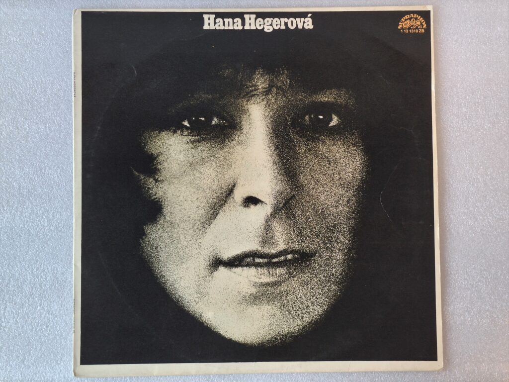 LP Supraphon, Hana Hegerová Recital 2, + program koncertu Recital