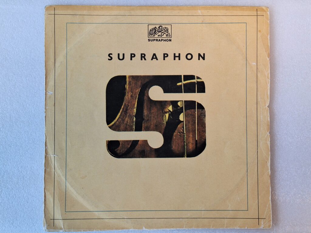 LP Supraphon, Šansony s Hanou Hegerovou, vydání z roku 1969 (69 1)