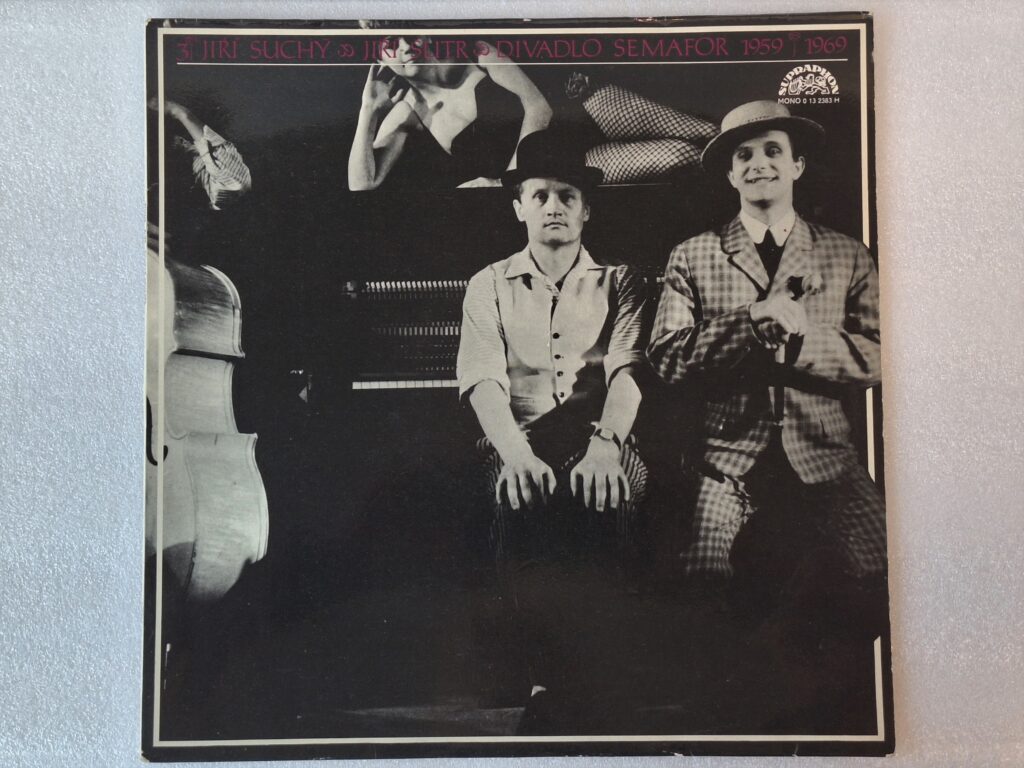 LP Supraphon, Jiří Suchý a Jiří Šlitr Divadlo SEMAFOR 1959 - 1969, č.3 + BOOKLET